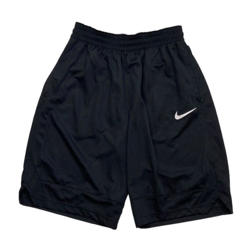 *New Nike Dri-Fit Black Basketball Shorts Mens Boys Size M Sport Athletic Active